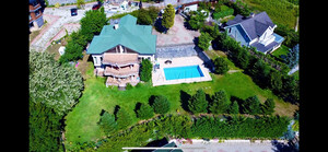 1,5 DÖNÜM BAHÇELİ KAT MÜLKİYETLİ HAVUZLU SATILIK VİLLA