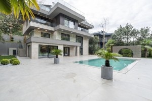 acarkent büyük bahçe br tipi modern sıfır satılık villa