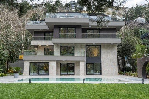 acarkent büyük bahçe br tipi modern sıfır satılık villa