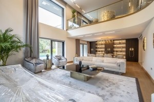 acarkent büyük bahçe br tipi modern sıfır satılık villa