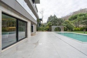 acarkent büyük bahçe br tipi modern sıfır satılık villa