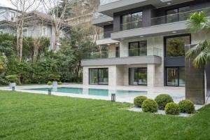 acarkent büyük bahçe br tipi modern sıfır satılık villa